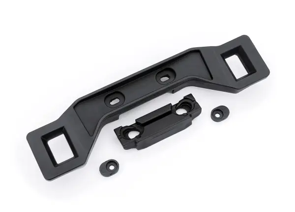 Traxxas Body mount, front/ adapter, front/ inserts (2) (for clipless body mounting) &mdash; image 2 of 2