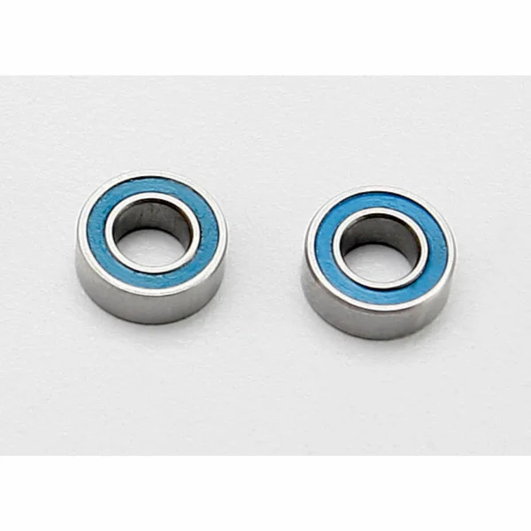 Traxxas Ball bearings blue rubber sealed (4x8x3mm) (2)