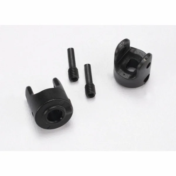 Traxxas Yokes differential and transmission (2)/ 3x10mm screw pin (2)
