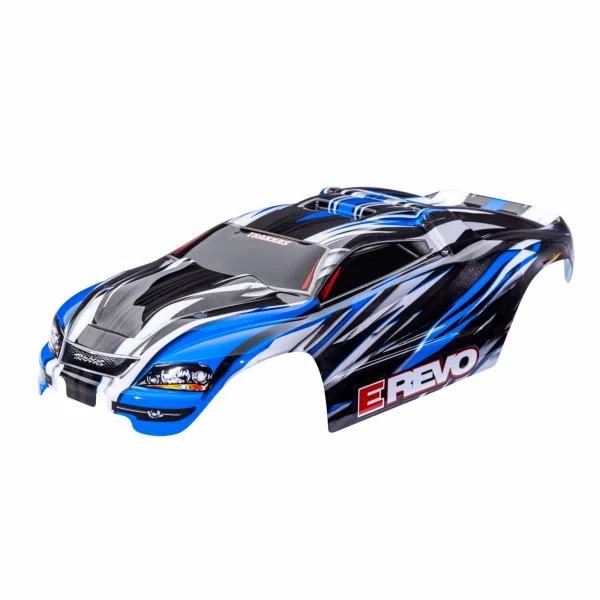 Traxxas Body, 1:16 E-Revo, blue (painted, decals applied)