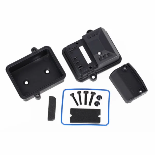 Traxxas Box receiver (sealed)/ foam pads/ 2.5x12mm CS (2)/ 3x6mm CS (2)/ 3x12mm BCS (2)