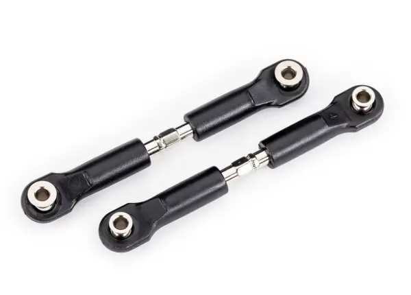 Traxxas Turnbuckles, camber link, 49mm (63mm center to center) (assembled with rod ends and hollow balls) (1 left, 1 right) — image 2 of 2