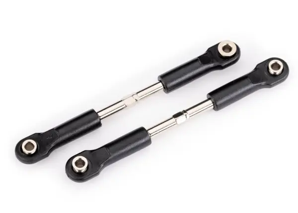 Traxxas Turnbuckles, toe link, 47mm (77mm center to center) (assembled with rod ends and hollow balls) (1 left, 1 right) — image 2 of 2