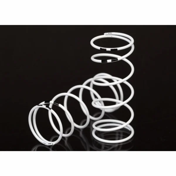 Traxxas Spring Shock white (GTR long) (0.767 rate black) (1 pair)