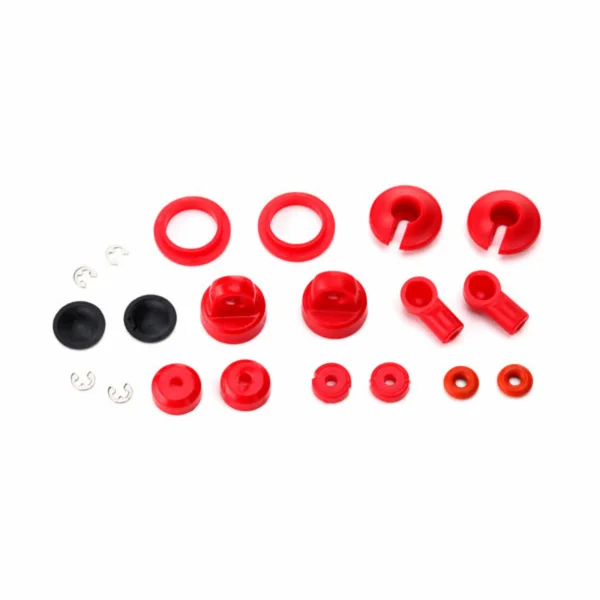 Traxxas Rebuild kit oil-filled Shocks (o-ring bladder piston shaft guide E-clips Shock cap Shock rod end) renews 2 Shocks