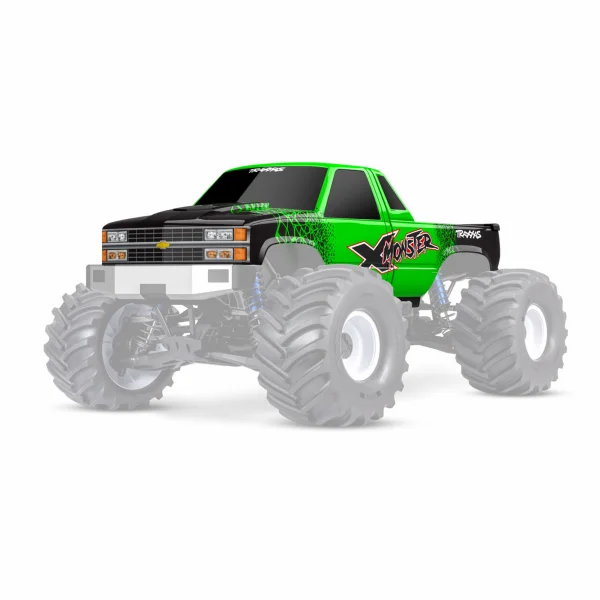 Traxxas Body X-Monster Chevy Green