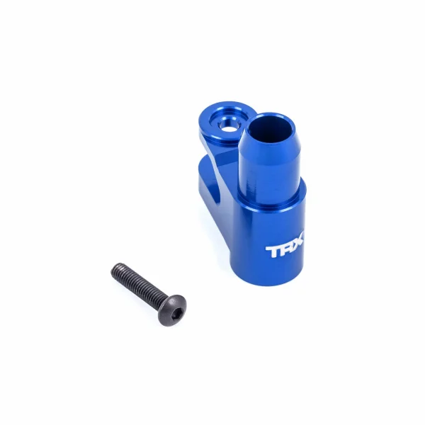 Traxxas Servo horn, steering, 6061-T6 aluminium (blue-anodised)