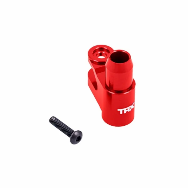 Traxxas Servo horn, steering, 6061-T6 aluminium (red-anodised)