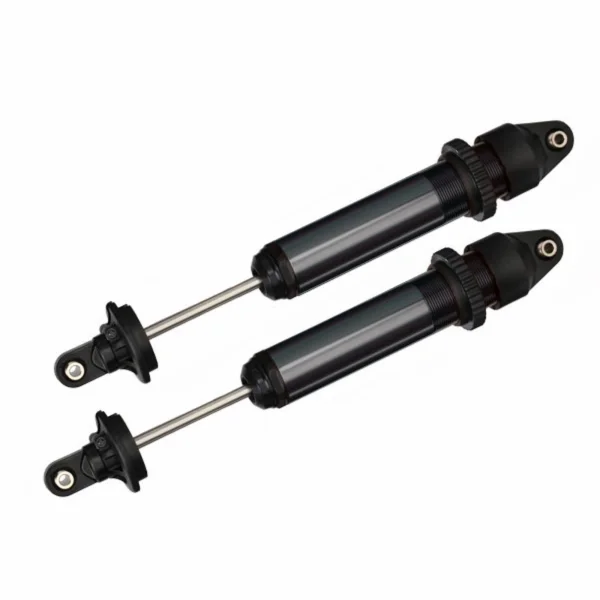 Traxxas Shocks GTX Aluminium (black-anodized) (fully assembled w/o springs) (2)