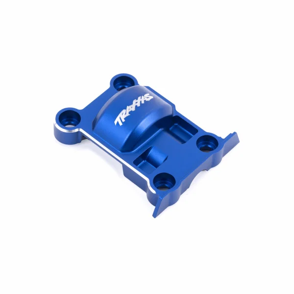 Traxxas Cover, gear (blue-anodised 6061-T6 aluminium)