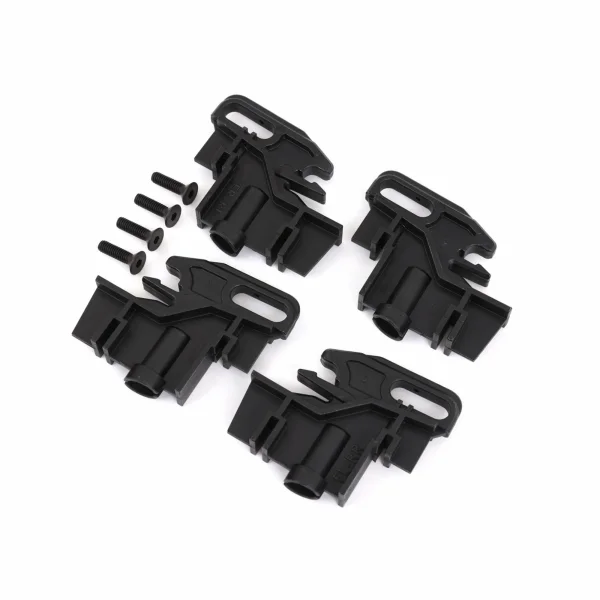 Traxxas Battery hold-down mounts, left (2)/ right (2)/ 4x15mm CCS (4)
