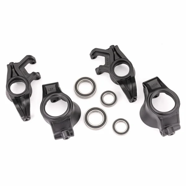 Traxxas Steering blocks, left + right/ caster blocks (c-hubs), left + right/ 20x32x7mm bearings (2)/ 15x24x5mm bearings (2)