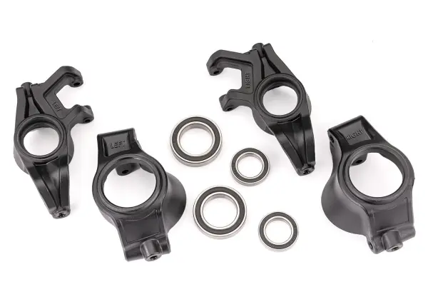 Traxxas Steering blocks, left + right/ caster blocks (c-hubs), left + right/ 20x32x7mm bearings (2)/ 15x24x5mm bearings (2) — image 2 of 2