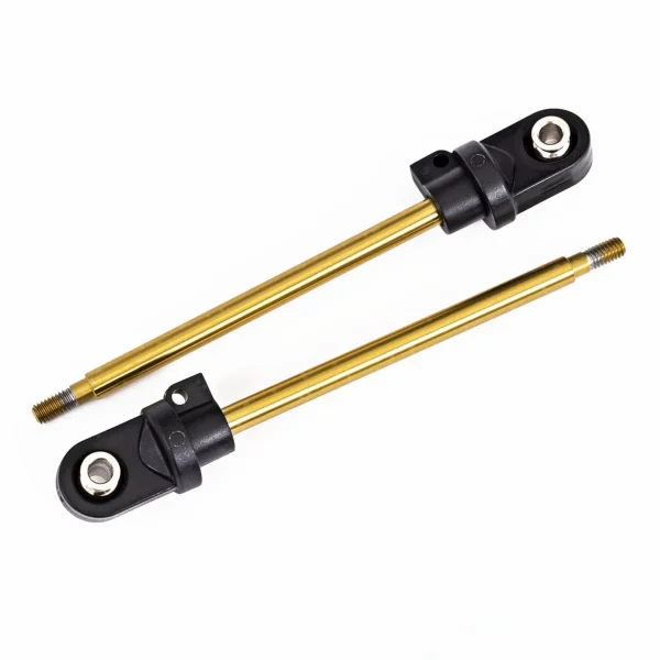 Traxxas Shock shaft, 92mm (GTX) (TiN-coated) (2) (assembled with rod ends + hollow balls)