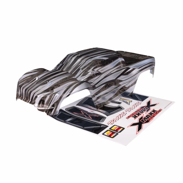 Traxxas Body, X-MAXX Ultimate, ProGraphix (graphics are printed, requires paint + final colour application)/ decal sheet