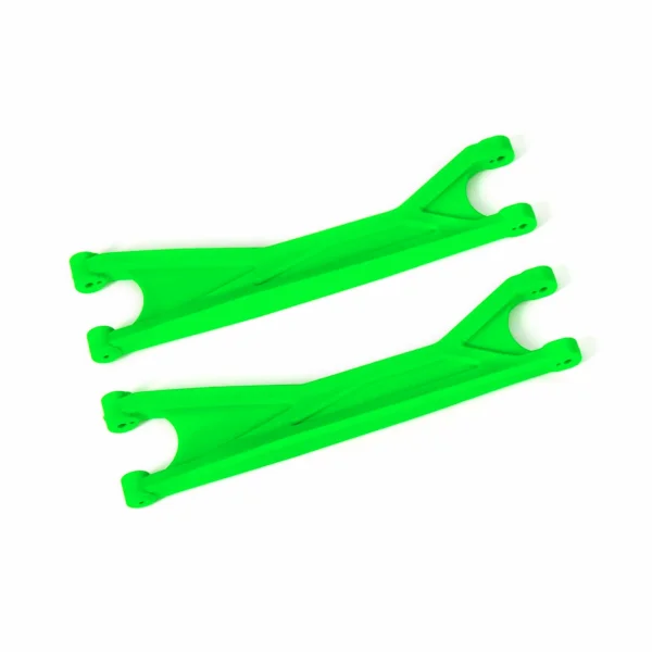 Traxxas Suspension arms, upper, green (left or right, front or rear) (2) (for use with 7895 X-MAXX WideMaxx suspension kit)