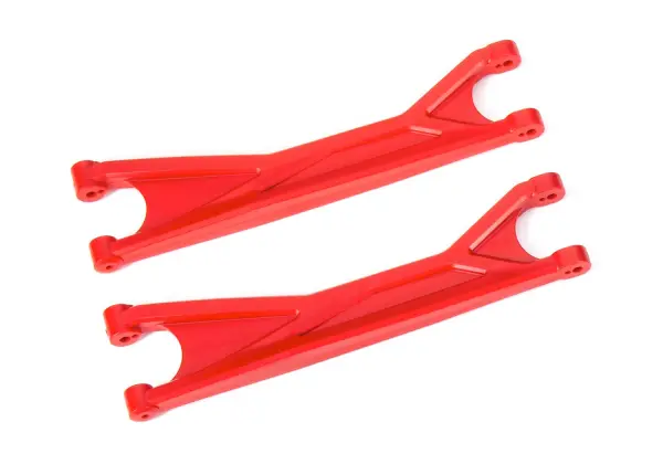 Traxxas Suspension arms, upper, red (left or right, front or rear) (2) (for use with 7895 X-MAXX WideMaxx suspension kit) — image 2 of 2