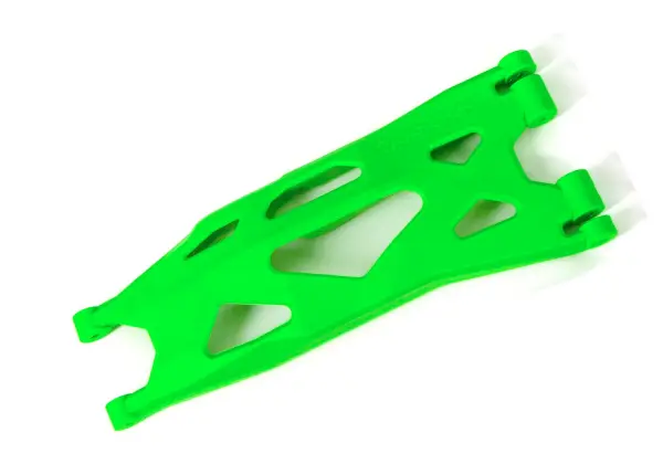 Traxxas Suspension arm, lower, green (1) (right, front or rear) (for use with 7895 X-MAXX WideMaxx suspension kit) &mdash; image 2 of 2