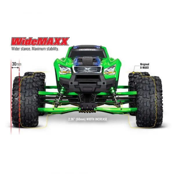 Traxxas X-MAXX WideMaxx Suspension Kit - Blue