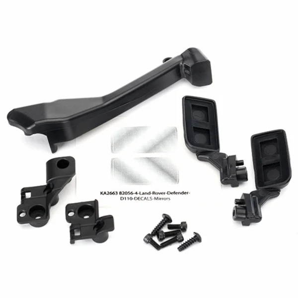 Traxxas Mirrors side (left right)/ snorkel/ mounting hardware