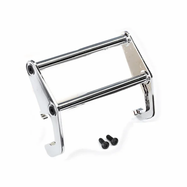Traxxas Push bar bumper (chrome) (fits 8069 bumper)