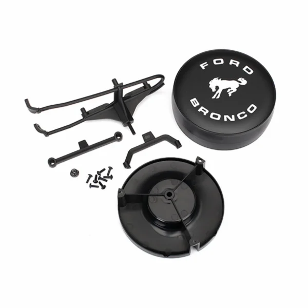 Traxxas Spare tire mount/ mounting bracket/ spare tire cover/ mounting hardware