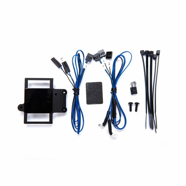 Traxxas Installation kit, Pro Scale Advanced Lighting Control System, TRX-4 Chevrolet Blazer (1969 + 1972) (includes mount, reverse lights and turn signal harnesses, hardware)