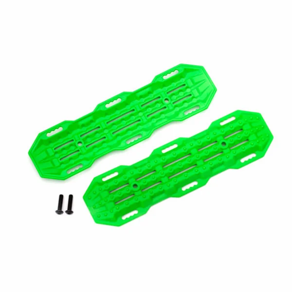 Traxxas Traction boards green/ mounting hardware