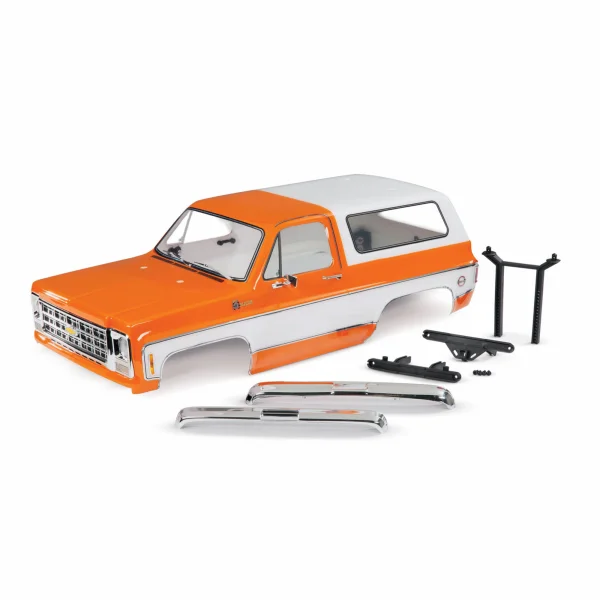 Traxxas Body, Blazer (1979) Complete Clipless, Orange