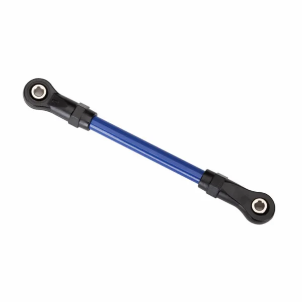 Traxxas Suspension link front upper 5x68mm (1) (blue powder coated steel) (assembled with hollow balls) (for use with 8140X TRX-4 Long Arm Lift Kit)