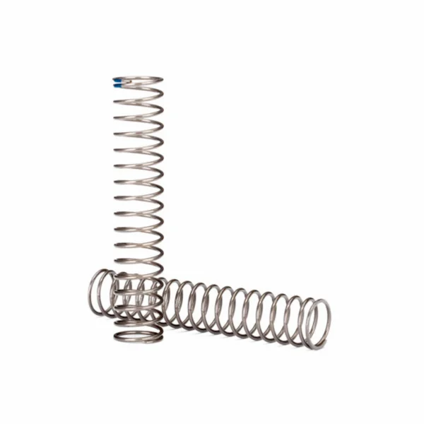 Traxxas Springs Shock long (natural finish) (GTS) (0.62 rate blue stripe) (for use with TRX-4 Long Arm Lift Kit)
