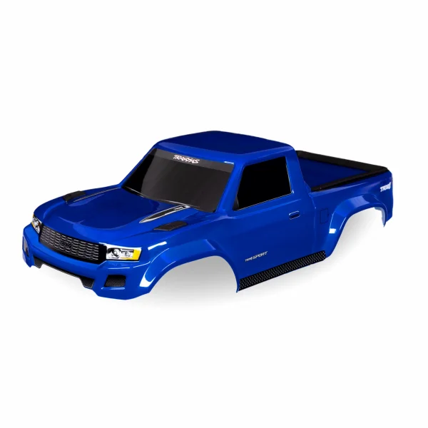 Traxxas Body, TRX-4 Sport, blue (painted, decals applied) (for clipless mounting) (requires 8080X inner fenders)