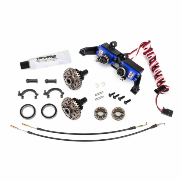 Traxxas Differential locking front and rear (assembled) (includes T-Lock cables and servo)