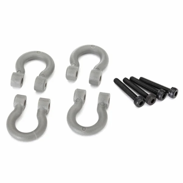 Traxxas Bumper D-Rings grey (front or rear)/ 2.0x12 CS (4) — image 1 of 2