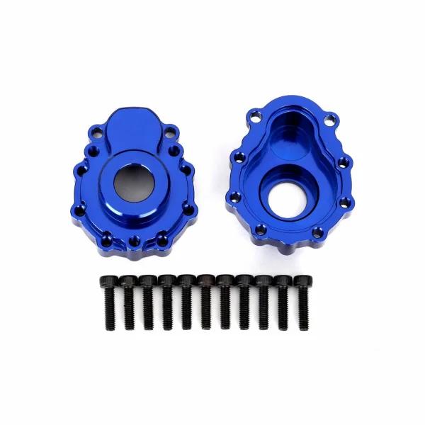 Traxxas Portal housings outer 6061-T6 Aluminium (blue-anodized) (2)/ 2.5x10 CS (12) ** CLEARANCE **
