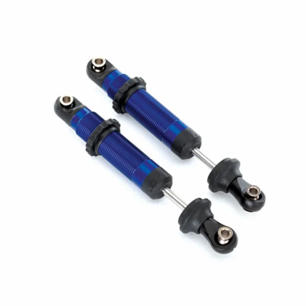 Traxxas Shocks GTS Aluminium (blue-anodized) (assembled with spring retainers) (2)