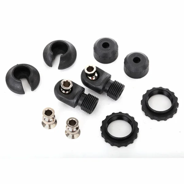 Traxxas Caps spring retainers GTS Shocks (upper cap (2)/ hollow balls (4)/ bottom cap (2)/ upper retainer (2)/ lower retainer (2)