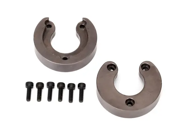 Traxxas Weight portal housing brass (34 grams) (2)/ 2.5x8 CS (6) (requires 8251X 8251R 8251A or 8251G outer portal housing) — image 2 of 2