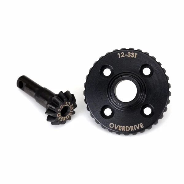 Traxxas TRX-4 Machined Differential Ring Gear and Pinion Gear - Overdrive 12-33T