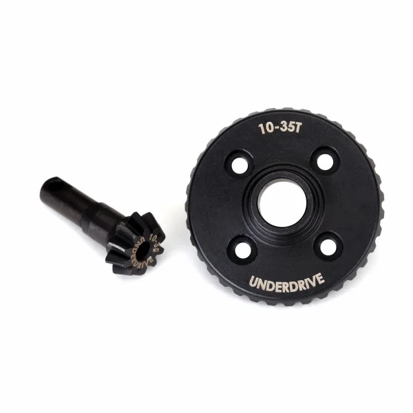 Traxxas TRX-4 Machined Differential Ring Gear and Pinion Gear - Underdrive 10-35T