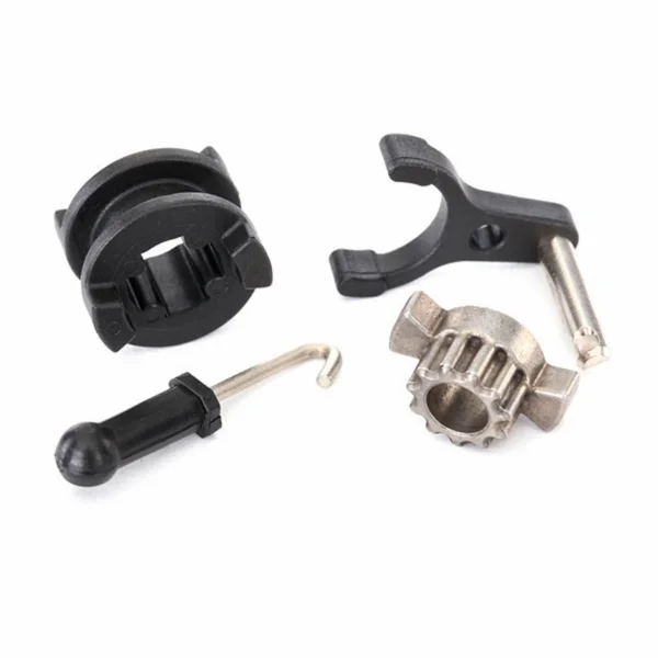 Traxxas Drive hub 2-speed/ shift dog/ shift fork/ 2-speed linkage