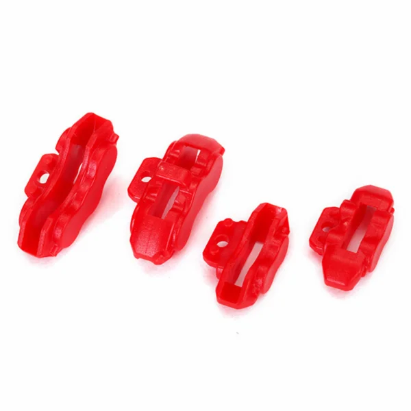 Traxxas Brake calipers (red) front (2)/ rear (2)