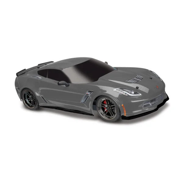 Traxxas Body Chevrolet Corvette Z06 graphite (painted decals applied)