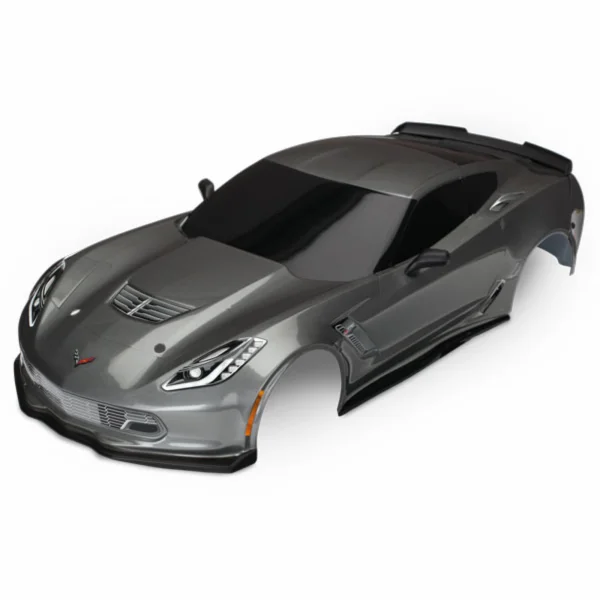 Traxxas Body Chevrolet Corvette Z06 graphite (painted decals applied)