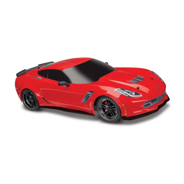 Traxxas Body Chevrolet Corvette Z06 red (painted decals applied)