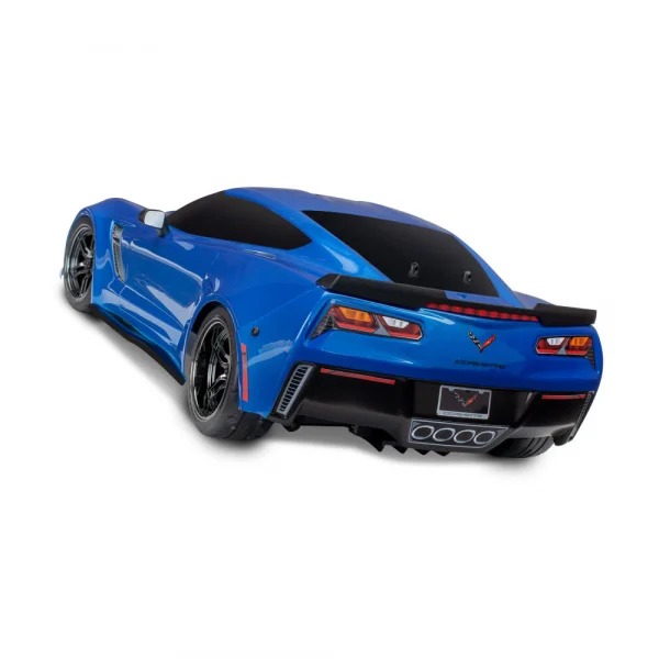 Traxxas Body Chevrolet Corvette Z06 blue (painted decals applied)