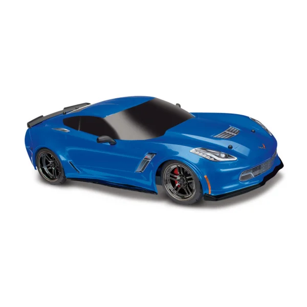 Traxxas Body Chevrolet Corvette Z06 blue (painted decals applied)