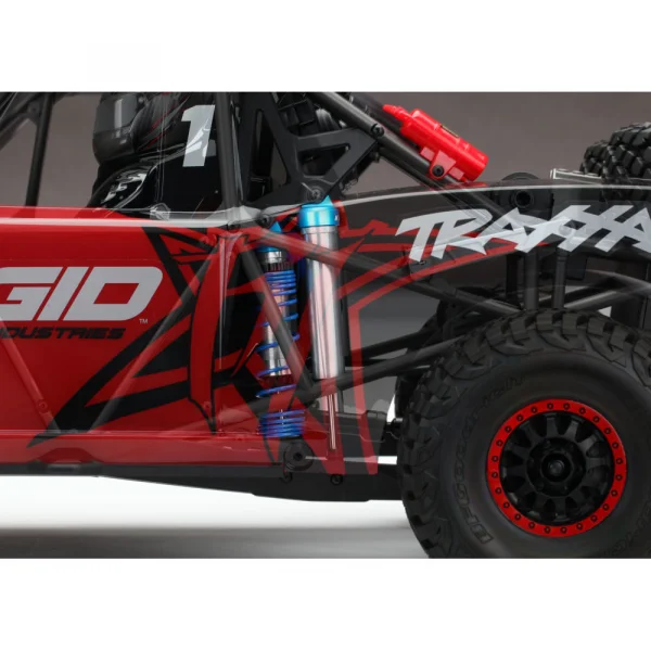 Traxxas Shock caps Aluminium (blue-anodized) King Shocks (4)