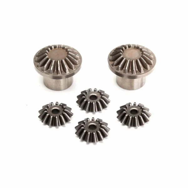 Traxxas Gear set rear differential (output gears (2)/ spider gears (4) ( 8581 required to build complete differential)