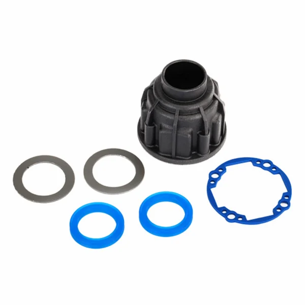 Traxxas Carrier differential (front or center)/ x-ring gaskets (2)/ ring gear gasket/ 14.5x20 TW (2)